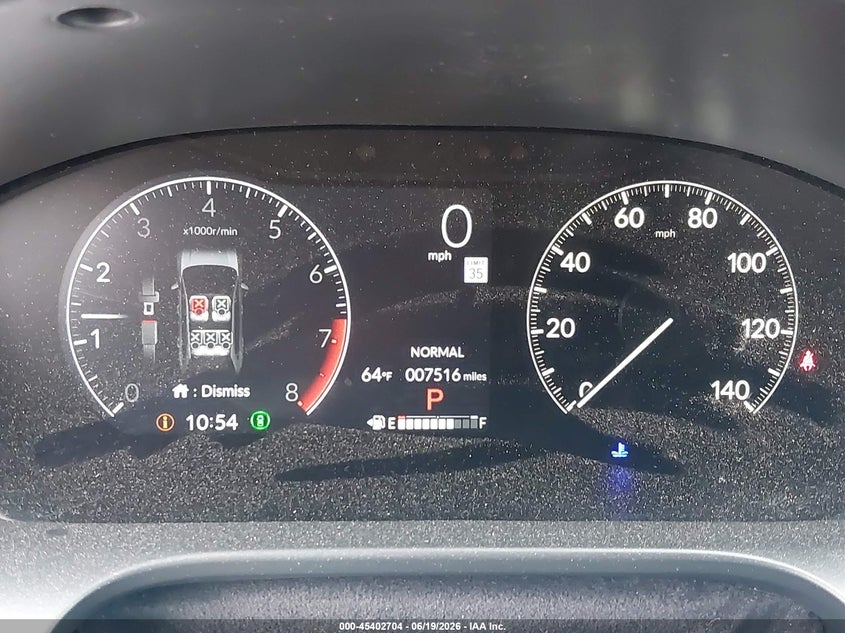 2026 Honda Hr-v VIN 3CZRZ1H56TM725438 IAAI salvage auction — RIGHT REAR, Salvage Title, sold $7,000 on 2026-08-20 (photo 7)