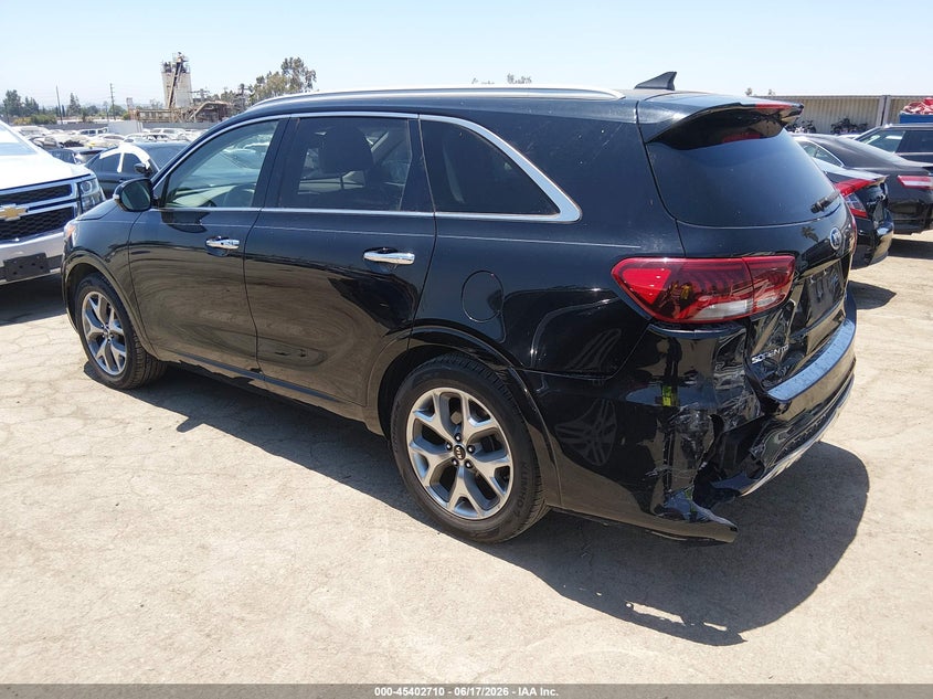 2020 Kia Sorento VIN 5XYPK4A55LG669969 IAAI salvage auction — LEFT REAR, Salvage (California), sold $6,200 on 2026-07-29 (photo 3)