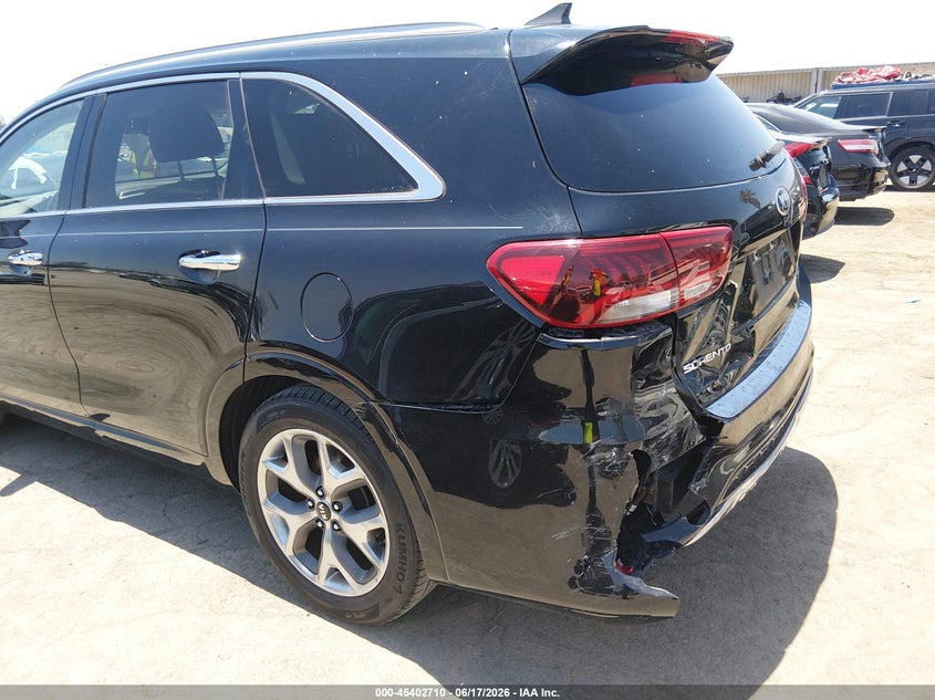 2020 Kia Sorento VIN 5XYPK4A55LG669969 IAAI salvage auction — LEFT REAR, Salvage (California), sold $6,200 on 2026-07-29 (photo 6)