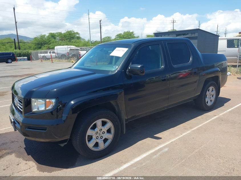 2007 Honda Ridgeline VIN 2HJYK16517H515516 IAAI salvage auction — FRONT END, Salvage (Hawaii), sold $200 on 2026-09-02 (photo 2)