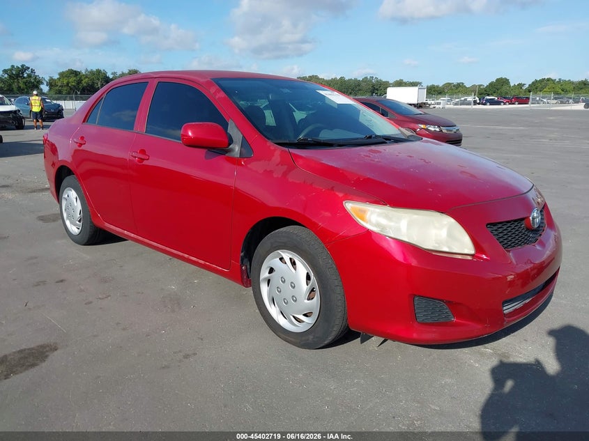 2009 Toyota Corolla VIN JTDBL40E799086662 IAAI salvage auction — NORMAL WEAR, Clear (Florida), sold $1,900 on 2026-07-13 (photo 1)