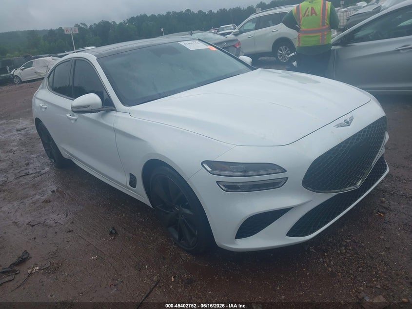 2023 Genesis G70 VIN KMTG34TA7PU106256 — IAAI salvage auction photo