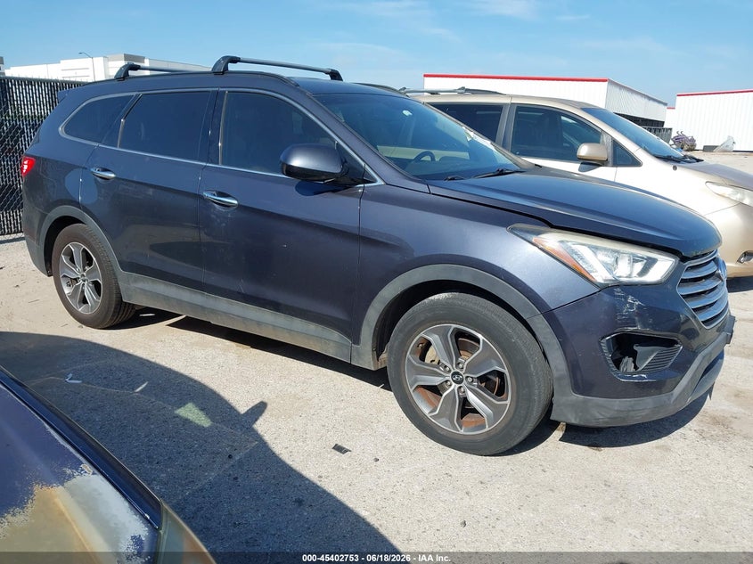 2013 Hyundai Santa fe VIN KM8SM4HF7DU013867 IAAI salvage auction — NORMAL WEAR, Original (Texas), sold $1,100 on 2026-07-14 (photo 1)
