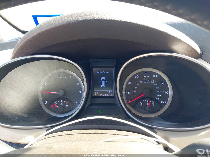 2013 Hyundai Santa fe VIN KM8SM4HF7DU013867 IAAI salvage auction — NORMAL WEAR, Original (Texas), sold $1,100 on 2026-07-14 (photo 7)