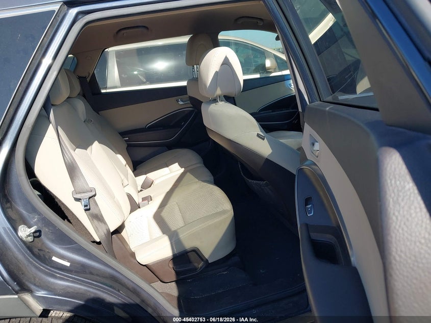 2013 Hyundai Santa fe VIN KM8SM4HF7DU013867 IAAI salvage auction — NORMAL WEAR, Original (Texas), sold $1,100 on 2026-07-14 (photo 8)
