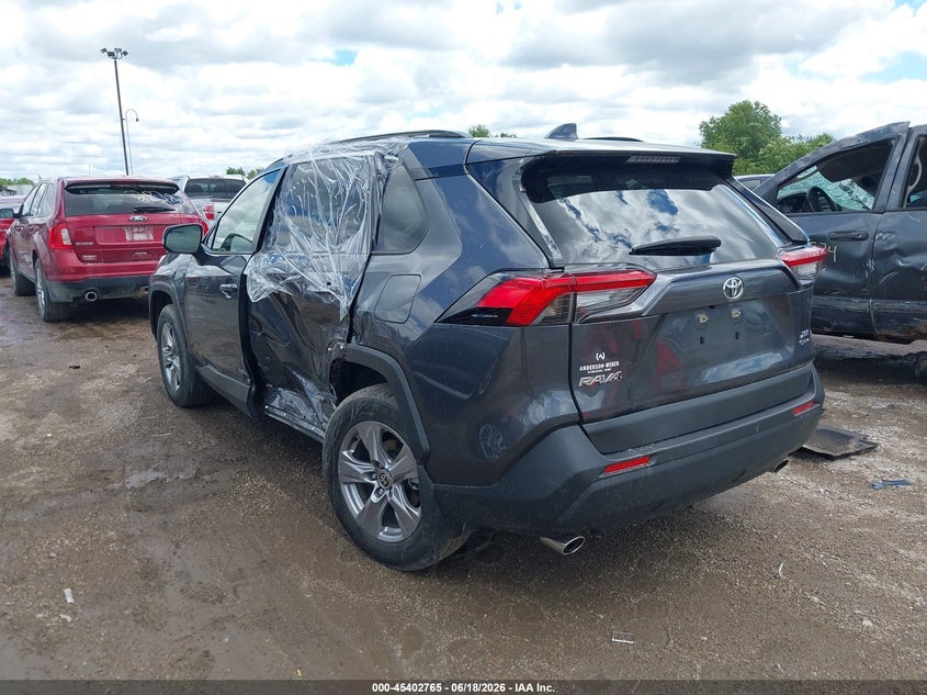 2025 Toyota Rav 4 VIN JTMRWRFVXSD306373 IAAI salvage auction — LEFT REAR, Salvage (Iowa), sold $15,200 on 2026-07-29 (photo 3)