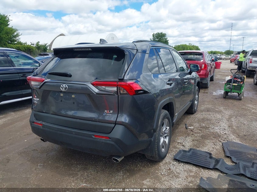 2025 Toyota Rav 4 VIN JTMRWRFVXSD306373 IAAI salvage auction — LEFT REAR, Salvage (Iowa), sold $15,200 on 2026-07-29 (photo 4)