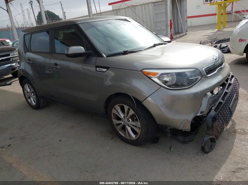 2016 Kia Soul VIN KNDJP3A53G7367486 IAAI salvage auction — LEFT FRONT, Salvage (California), sold $1,175 on 2026-07-22 (photo 1)