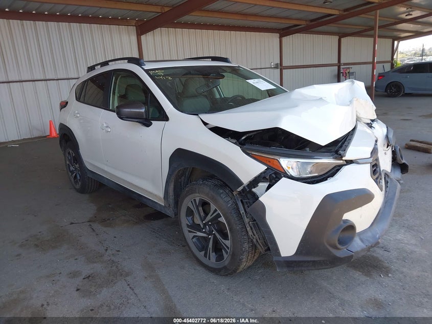 2024 Subaru Xv VIN JF2GUADC2RH896394 IAAI salvage auction — FRONT END, Salvage Title, sold $25 on 2026-07-30 (photo 1)