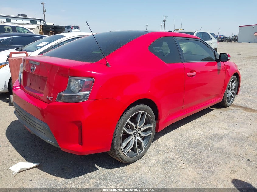 2014 Scion Tc VIN JTKJF5C79E3079787 IAAI salvage auction — NORMAL WEAR, Clear (Montana), sold $550 on 2026-07-21 (photo 4)
