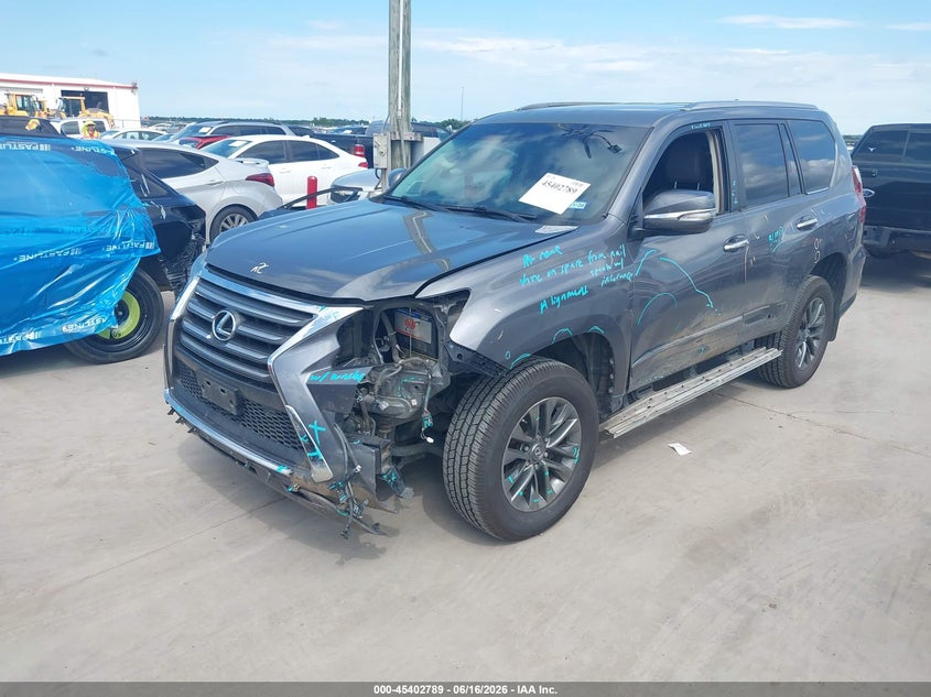 2017 Lexus Gx VIN JTJBM7FX6H5151673 IAAI salvage auction — FRONT END, Original (Texas), sold $13,000 on 2026-07-28 (photo 2)