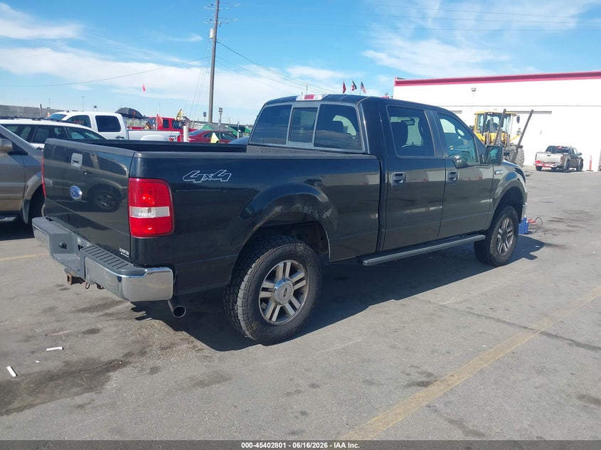 2008 Ford F-150 VIN 1FTPW14V58FB34407 IAAI salvage auction — NORMAL WEAR, Clear (Utah), sold $325 on 2026-07-09 (photo 4)