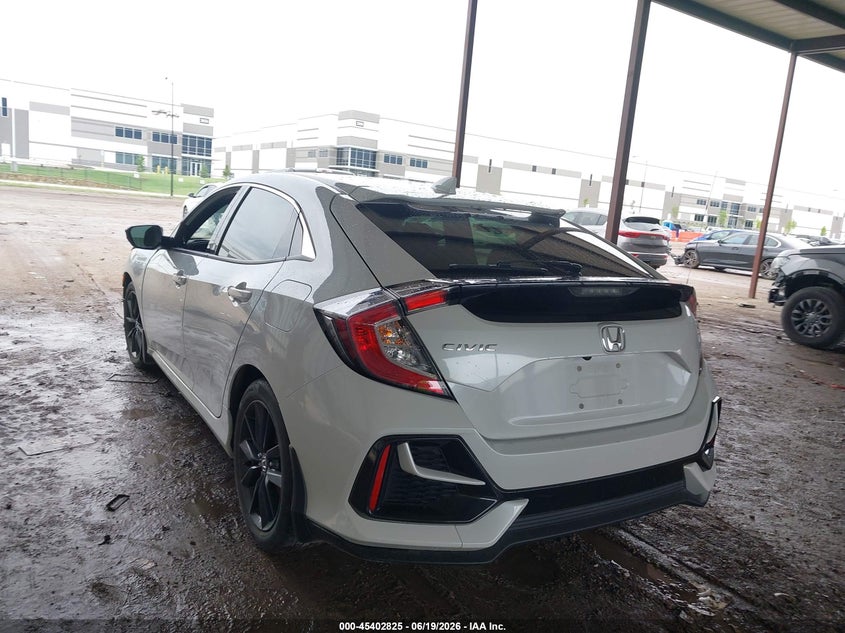 2020 Honda Civic VIN SHHFK7H80LU210092 IAAI salvage auction — FRONT END, Salvage (Texas), sold $3,150 on 2026-07-11 (photo 3)