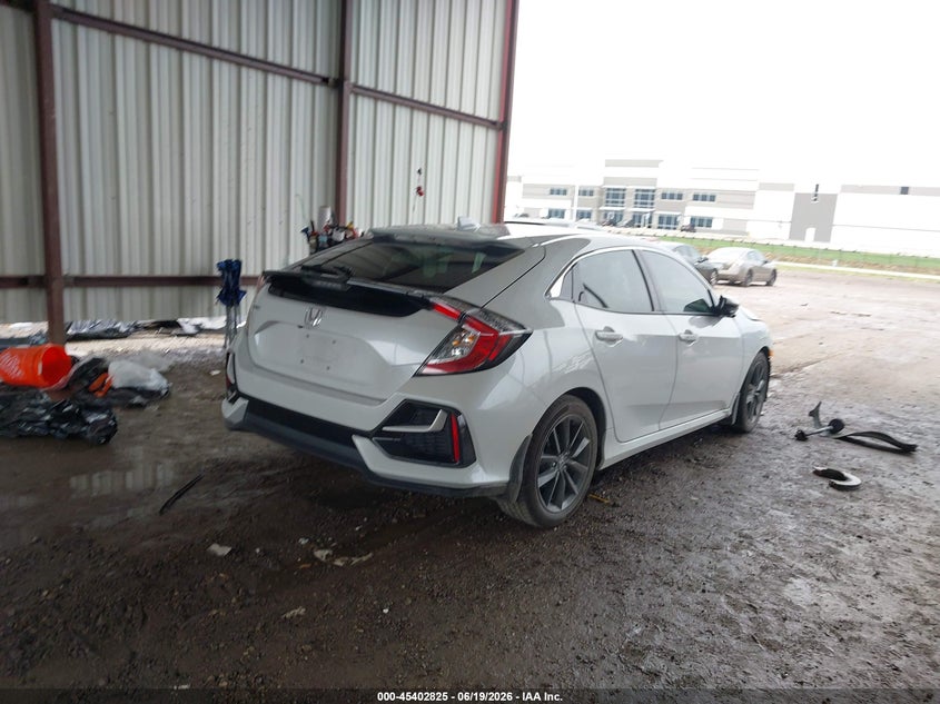 2020 Honda Civic VIN SHHFK7H80LU210092 IAAI salvage auction — FRONT END, Salvage (Texas), sold $3,150 on 2026-07-11 (photo 4)
