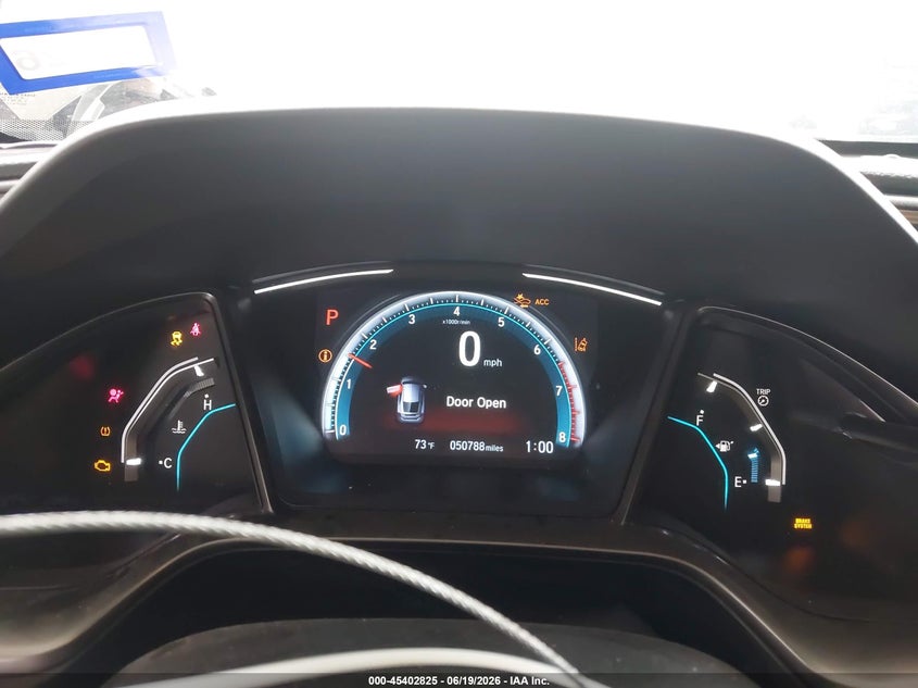 2020 Honda Civic VIN SHHFK7H80LU210092 IAAI salvage auction — FRONT END, Salvage (Texas), sold $3,150 on 2026-07-11 (photo 7)