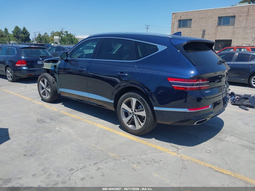 2023 Genesis Gv80 VIN KMUHBDSB5PU114191 IAAI salvage auction — LEFT FRONT, Salvage Title, sold $18,000 on 2026-07-27 (photo 3)