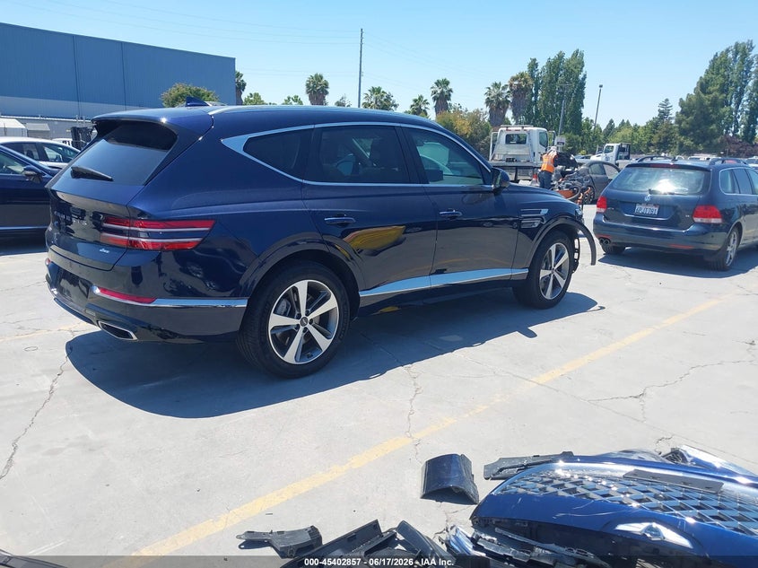 2023 Genesis Gv80 VIN KMUHBDSB5PU114191 IAAI salvage auction — LEFT FRONT, Salvage Title, sold $18,000 on 2026-07-27 (photo 4)