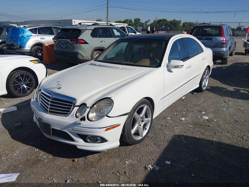 2009 Mercedes-benz E-class VIN WDBUF56X19B421159 IAAI salvage auction — NORMAL WEAR, Clear (Tennessee), sold $550 on 2026-07-16 (photo 2)