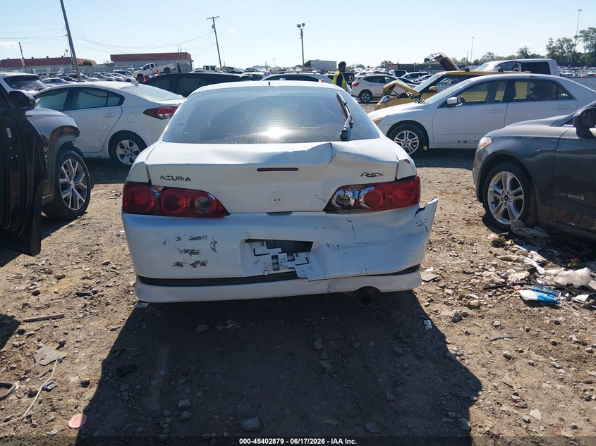 2005 Acura Rsx VIN JH4DC54895S012728 IAAI salvage auction — REAR END, Clear (Tennessee), sold $225 on 2026-07-16 (photo 6)