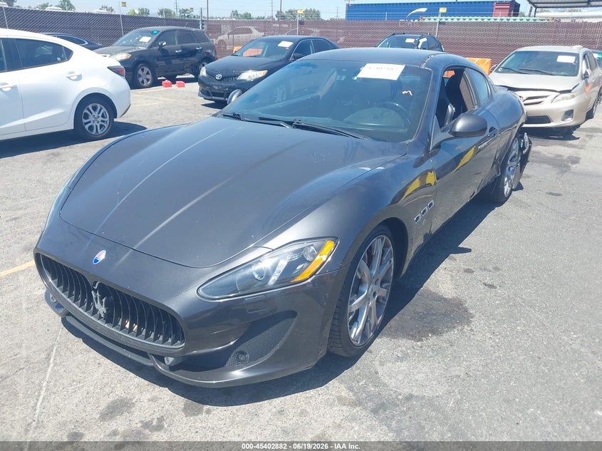 2014 Maserati Granturismo VIN ZAM45VLA7E0081523 IAAI salvage auction — REAR END, Salvage (California), sold $5,600 on 2026-07-29 (photo 2)