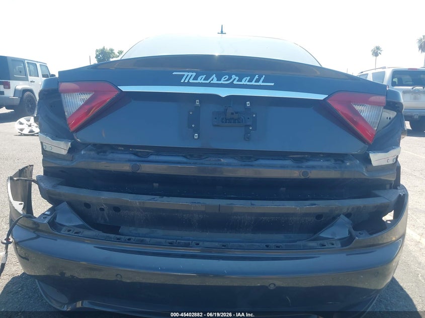 2014 Maserati Granturismo VIN ZAM45VLA7E0081523 IAAI salvage auction — REAR END, Salvage (California), sold $5,600 on 2026-07-29 (photo 6)