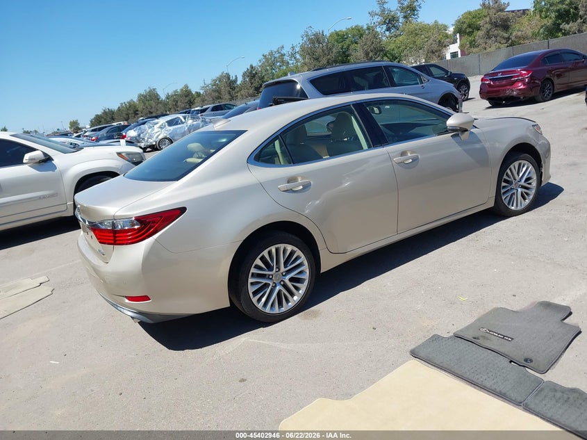 2015 Lexus ES VIN JTHBK1GG2F2162705 IAAI salvage auction — LEFT FRONT, Salvage (California), sold $2,250 on 2026-07-29 (photo 4)