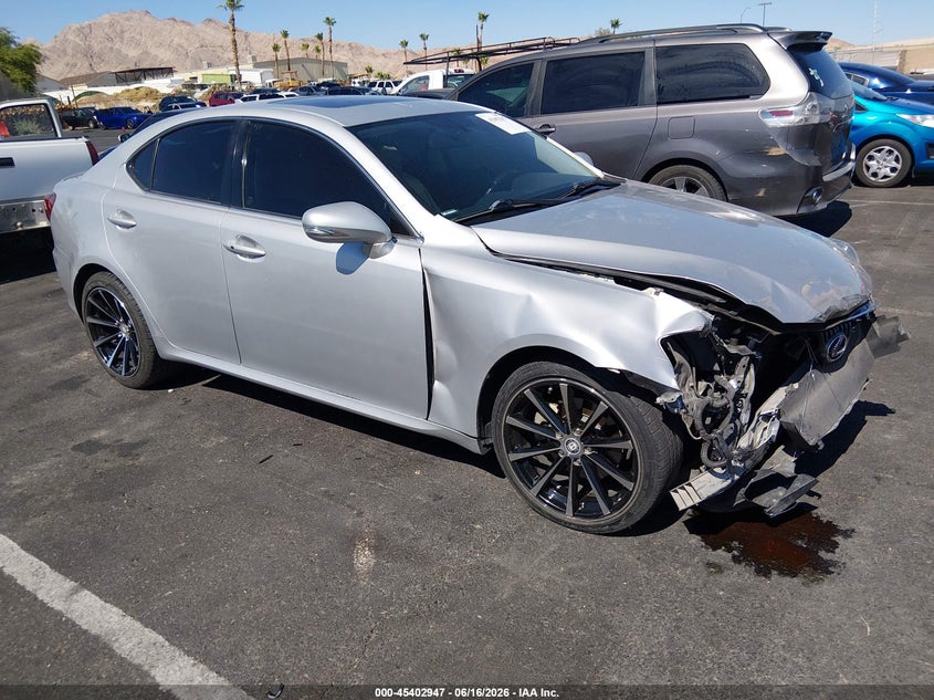 2010 Lexus Is 250 VIN JTHBF5C21A5111905 IAAI salvage auction — FRONT END, Salvage (Nevada), sold $950 on 2026-07-10 (photo 1)
