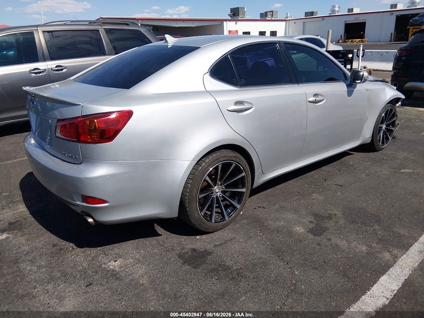 2010 Lexus Is 250 VIN JTHBF5C21A5111905 IAAI salvage auction — FRONT END, Salvage (Nevada), sold $950 on 2026-07-10 (photo 4)