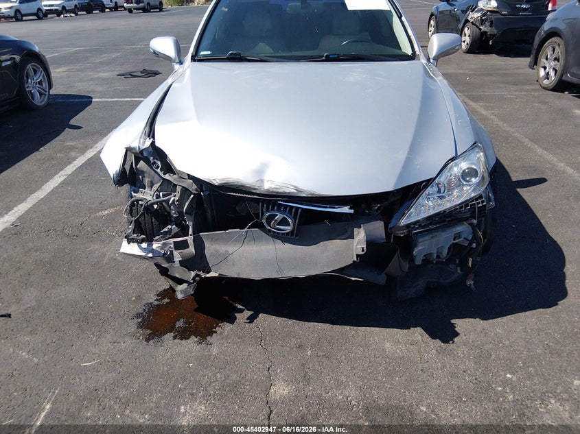 2010 Lexus Is 250 VIN JTHBF5C21A5111905 IAAI salvage auction — FRONT END, Salvage (Nevada), sold $950 on 2026-07-10 (photo 6)