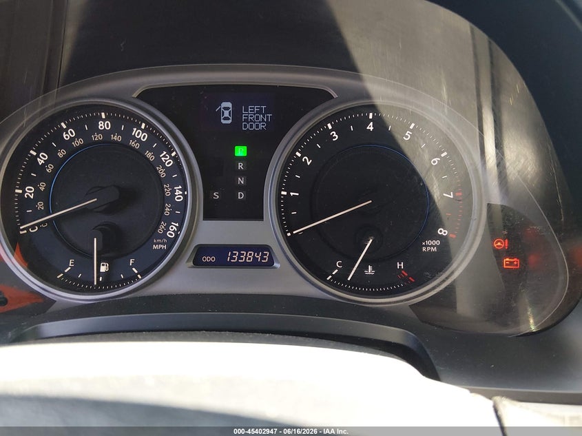 2010 Lexus Is 250 VIN JTHBF5C21A5111905 IAAI salvage auction — FRONT END, Salvage (Nevada), sold $950 on 2026-07-10 (photo 7)