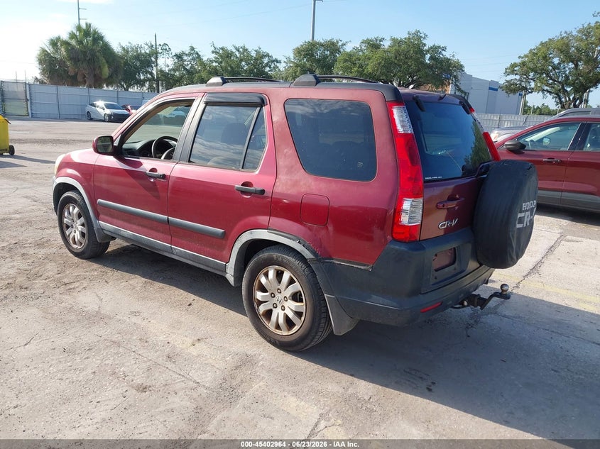 2005 Honda Cr-v VIN JHLRD788X5C033367 IAAI salvage auction — NORMAL WEAR, Clear (Florida), sold $300 on 2026-07-08 (photo 3)