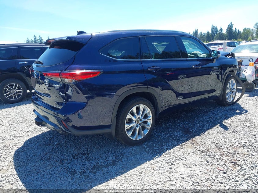2021 Toyota Highlander VIN 5TDXBRCH6MS528501 IAAI salvage auction — FRONT END, Bill Of Sale (Washington), sold $11,800 on 2026-07-17 (photo 4)