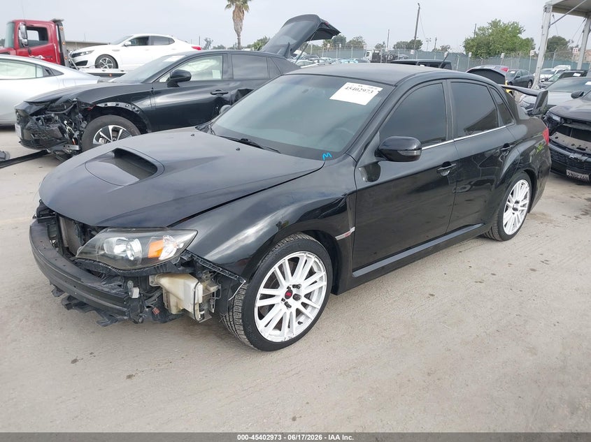 2011 Subaru Impreza VIN JF1GV8J67BL520978 IAAI salvage auction — RIGHT FRONT, Salvage (California), sold $2,200 on 2026-08-01 (photo 2)