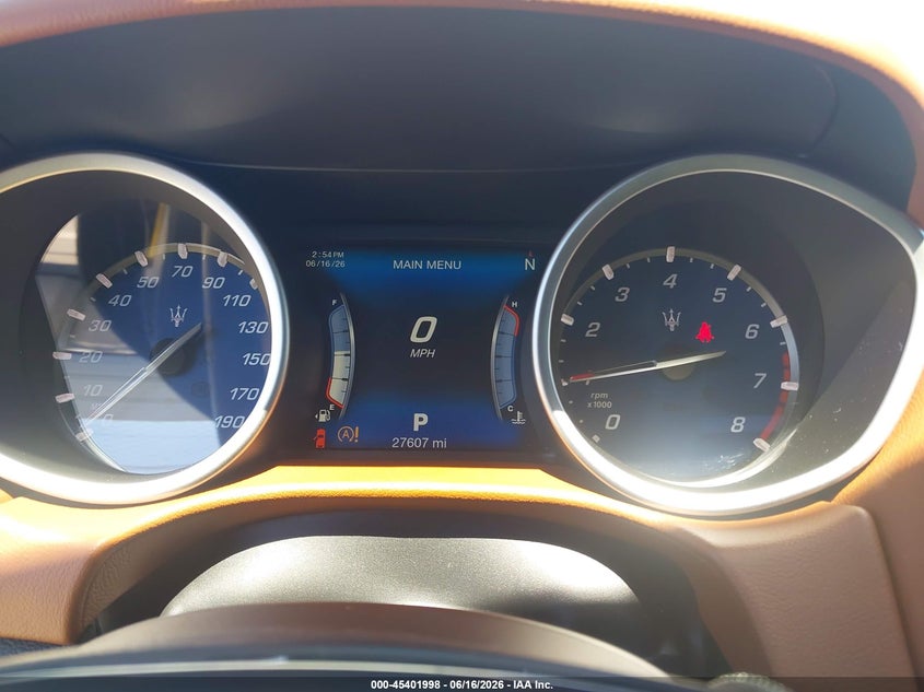 2017 Maserati Ghibli VIN ZAM57XSA7H1238333 IAAI salvage auction — FRONT END, Salvage (California), sold $5,900 on 2026-07-11 (photo 7)