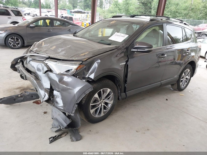 2017 Toyota Rav 4 VIN JTMRJREV9HD078004 IAAI salvage auction — FRONT END, Bill Of Sale (Washington), sold $2,150 on 2026-07-15 (photo 2)