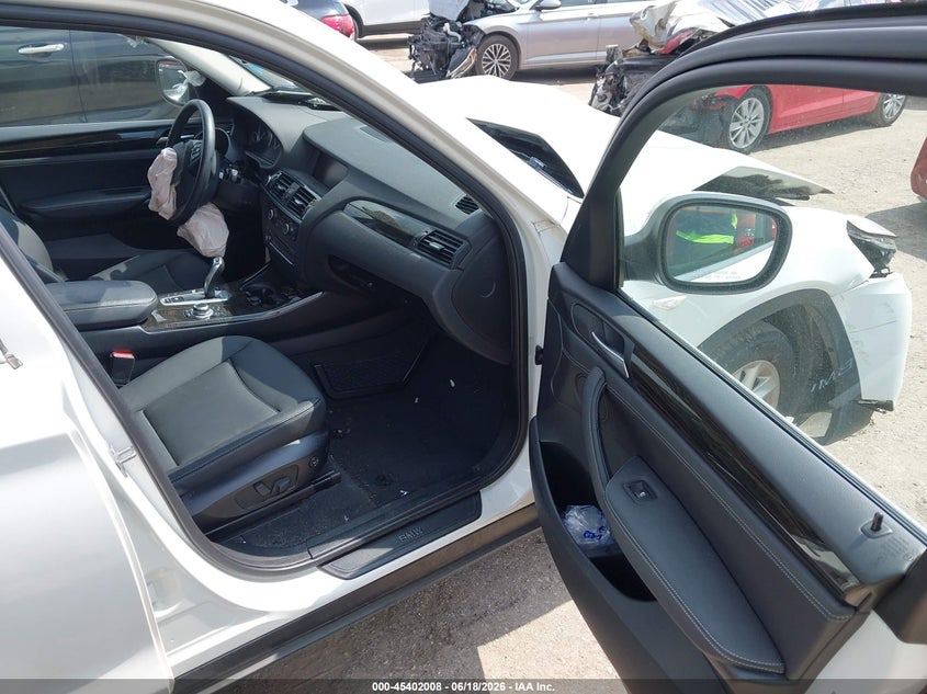 2014 BMW X3 VIN 5UXWX9C55E0D41212 IAAI salvage auction — FRONT END, Salvage (Texas), sold $1,050 on 2026-07-22 (photo 5)