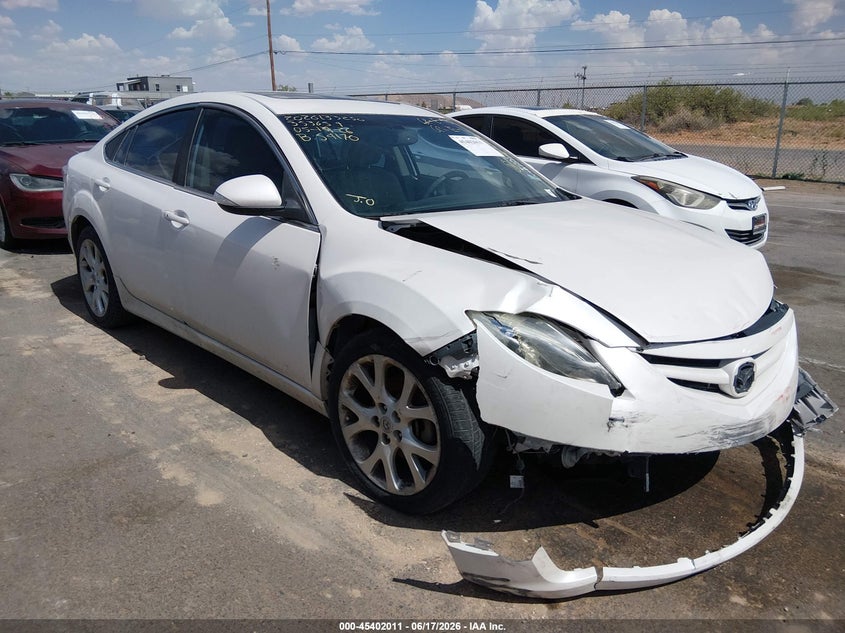2013 Mazda VIN 1YVHZ8CH6D5M13682 IAAI salvage auction — FRONT END, Salvage (Texas), sold $350 on 2026-07-22 (photo 1)