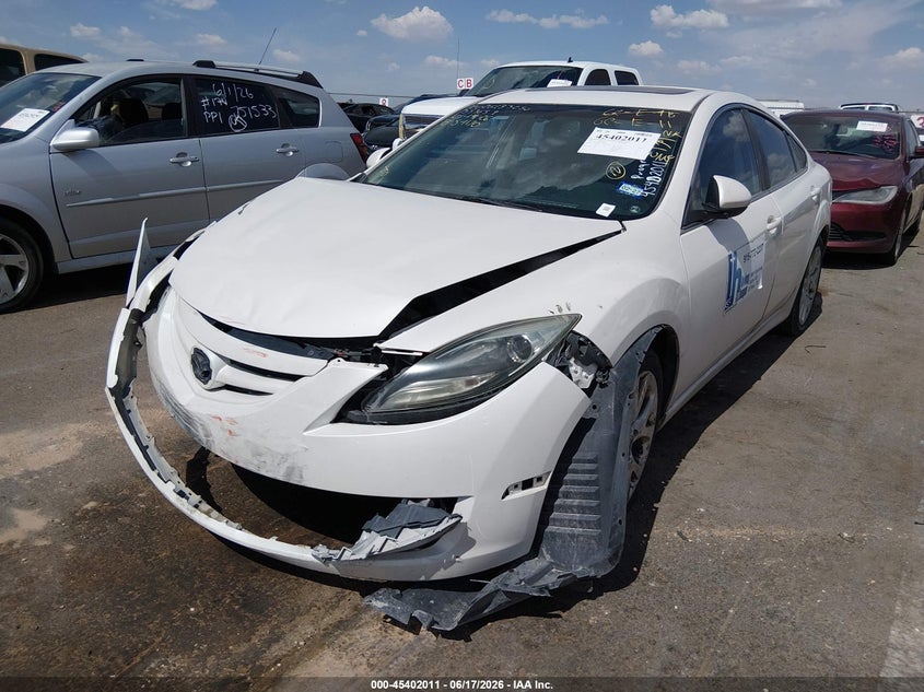 2013 Mazda VIN 1YVHZ8CH6D5M13682 IAAI salvage auction — FRONT END, Salvage (Texas), sold $350 on 2026-07-22 (photo 2)
