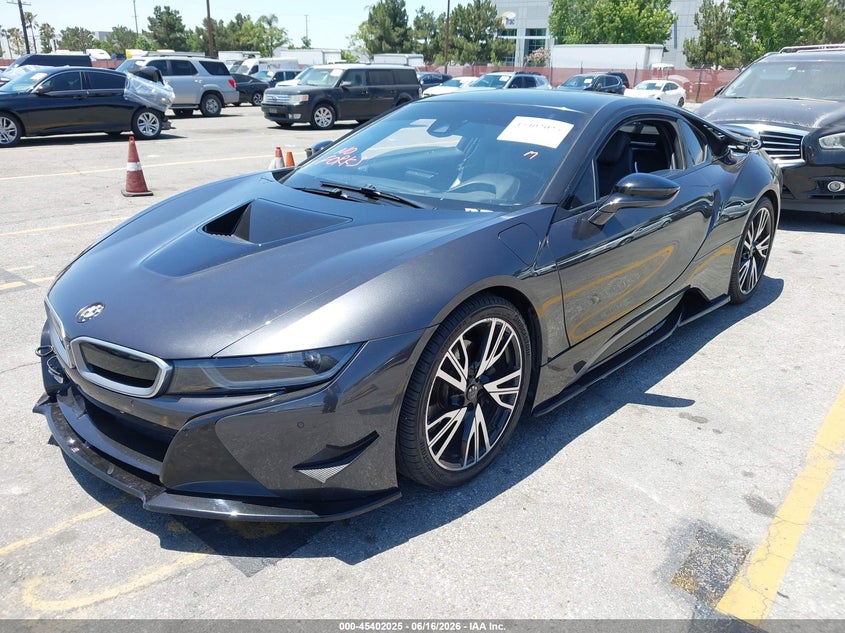 2016 BMW I8 VIN WBY2Z2C58GV674961 IAAI salvage auction — MECHANICAL, Clear - Dealer Only (California), sold $18,550 on 2026-07-20 (photo 2)
