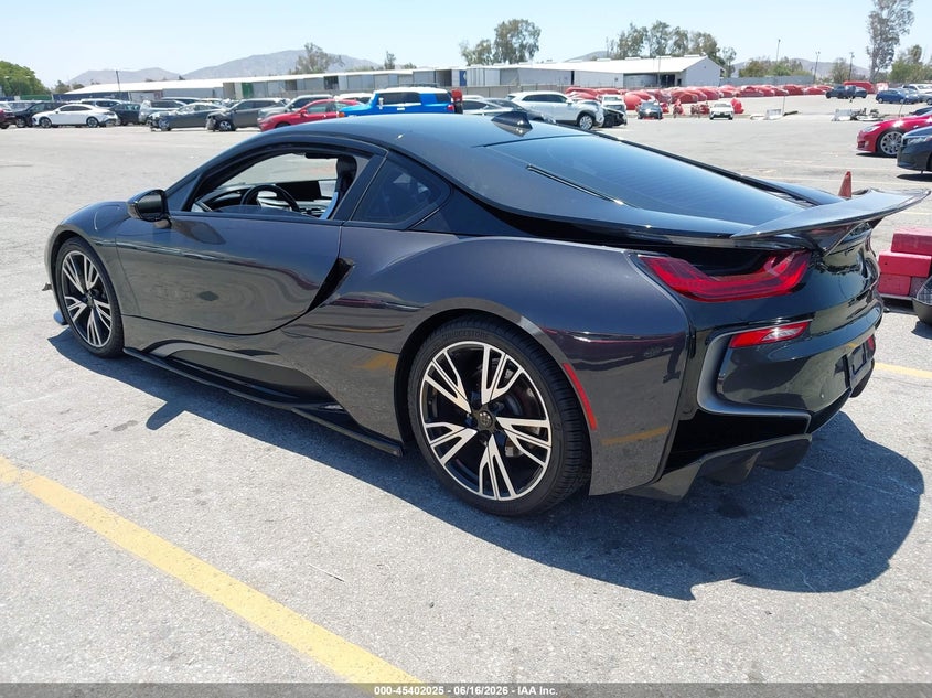 2016 BMW I8 VIN WBY2Z2C58GV674961 IAAI salvage auction — MECHANICAL, Clear - Dealer Only (California), sold $18,550 on 2026-07-20 (photo 3)