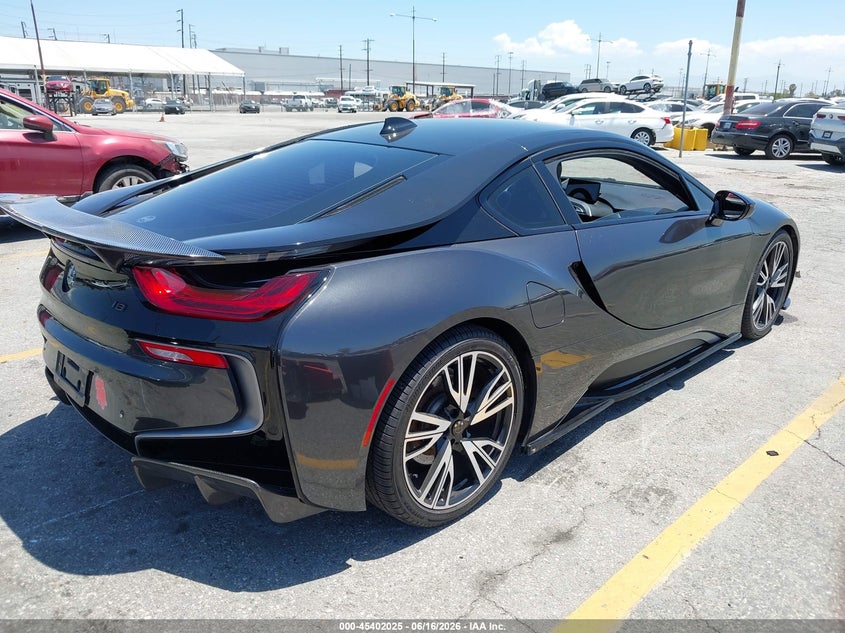 2016 BMW I8 VIN WBY2Z2C58GV674961 IAAI salvage auction — MECHANICAL, Clear - Dealer Only (California), sold $18,550 on 2026-07-20 (photo 4)