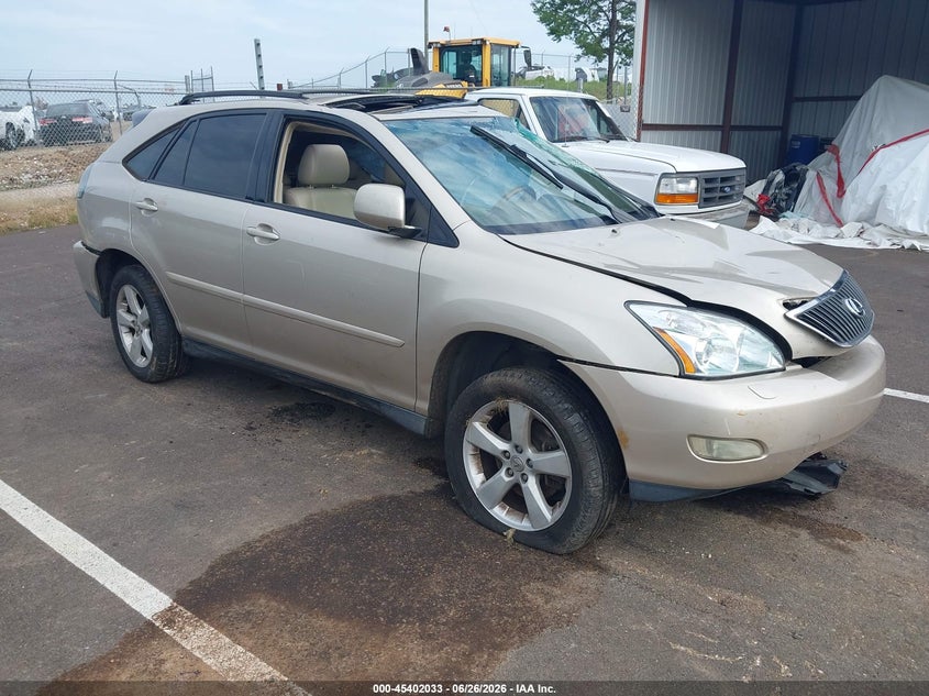 2004 Lexus Rx 330 VIN JTJHA31U440041933 IAAI salvage auction — SIDE, Salvage (Mississippi), sold $25 on 2026-07-30 (photo 1)