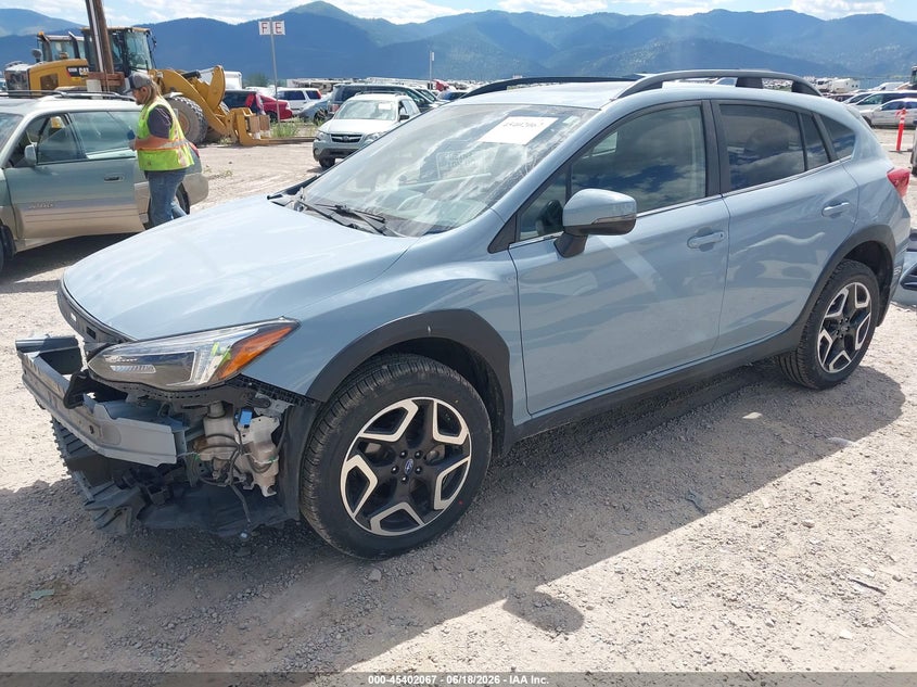 2019 Subaru Xv VIN JF2GTANC8KH287284 IAAI salvage auction — RIGHT FRONT, Salvage (Montana), sold $6,800 on 2026-08-02 (photo 2)