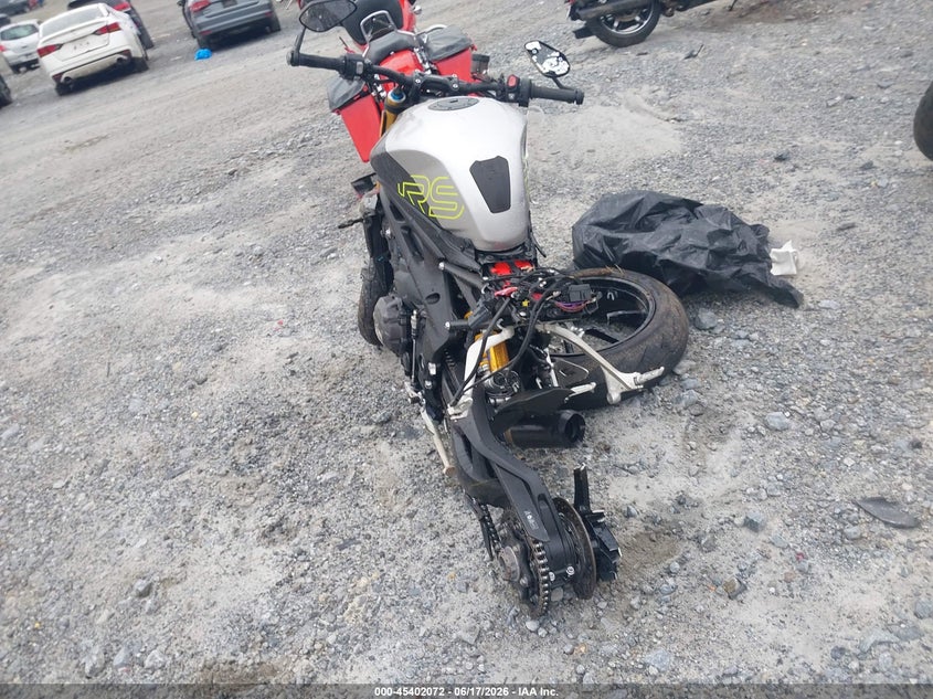 2025 Triumph motorcycle Speed triple VIN SMTP11S4XSTCG5575 IAAI salvage auction — ROLLOVER, Salvage (Georgia), sold $900 on 2026-09-16 (photo 3)
