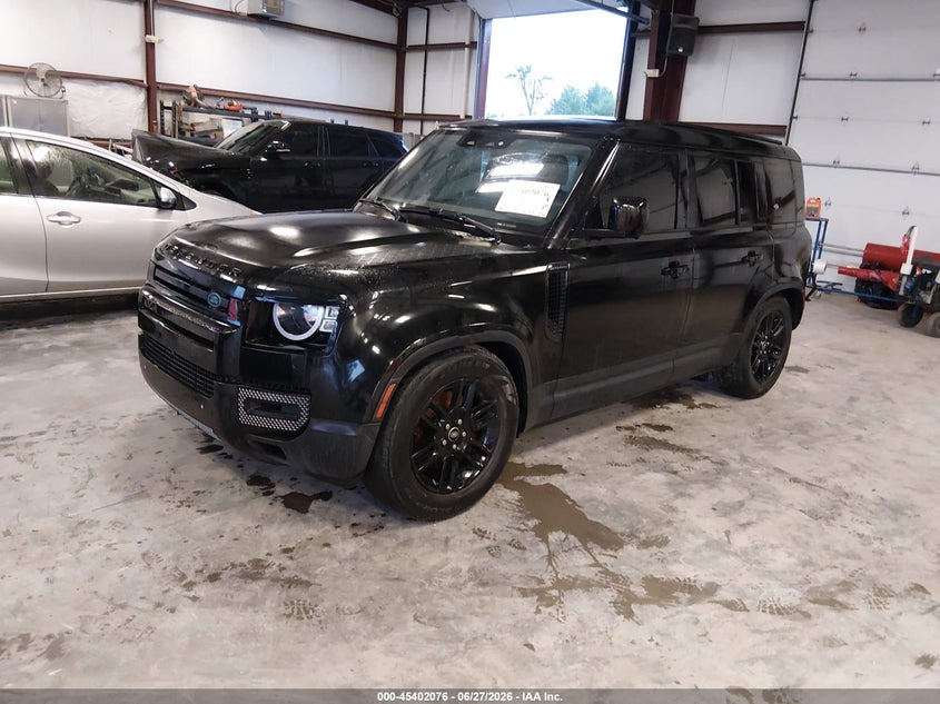 2021 Land rover Defender VIN SALEJERX9M2041035 IAAI salvage auction — RIGHT FRONT, Original (Kentucky), sold $12,900 on 2026-07-27 (photo 2)