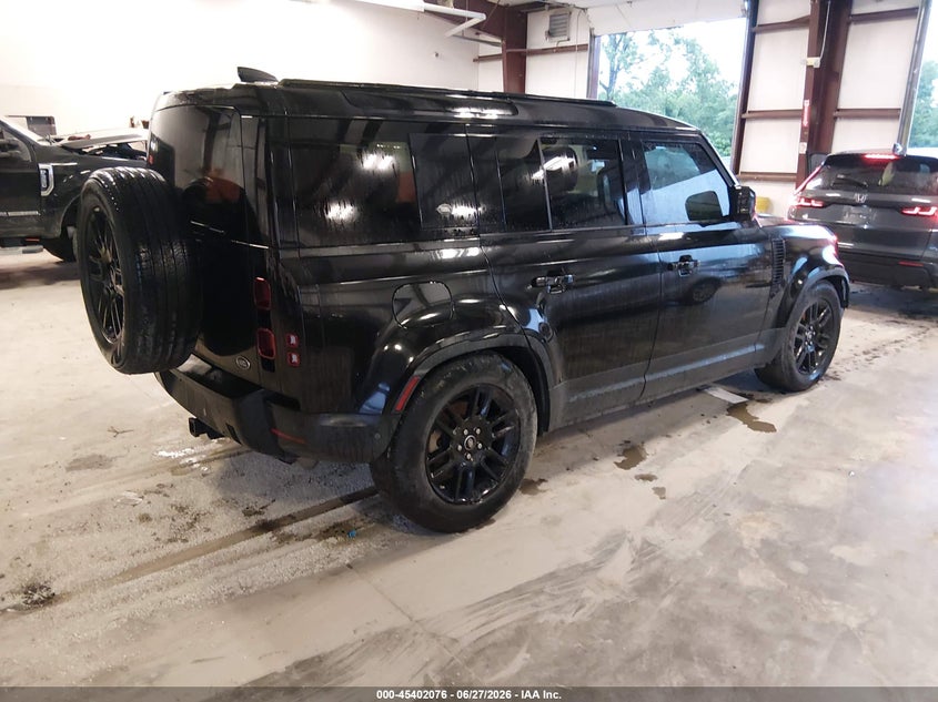 2021 Land rover Defender VIN SALEJERX9M2041035 IAAI salvage auction — RIGHT FRONT, Original (Kentucky), sold $12,900 on 2026-07-27 (photo 4)