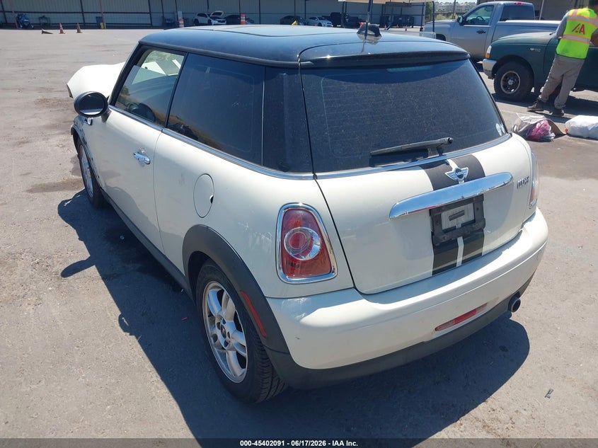 2013 Mini VIN WMWSU3C54DT683697 IAAI salvage auction — FRONT END, Salvage Title, sold $400 on 2026-07-22 (photo 3)