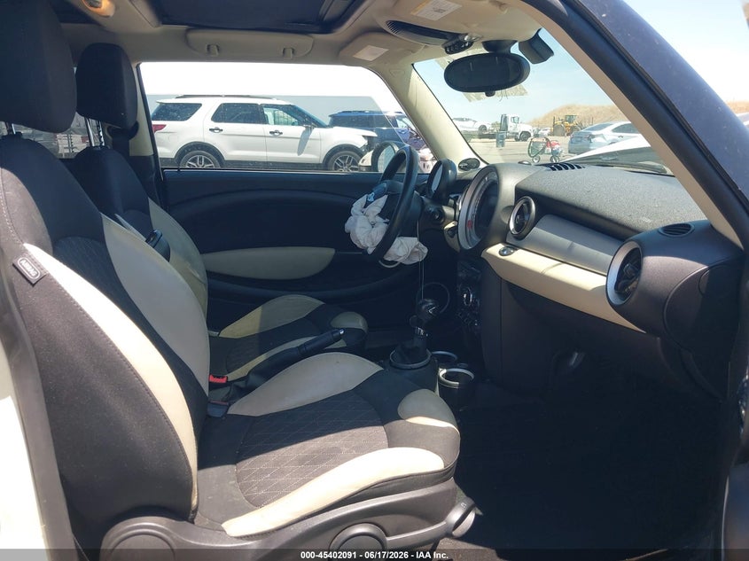 2013 Mini VIN WMWSU3C54DT683697 IAAI salvage auction — FRONT END, Salvage Title, sold $400 on 2026-07-22 (photo 5)