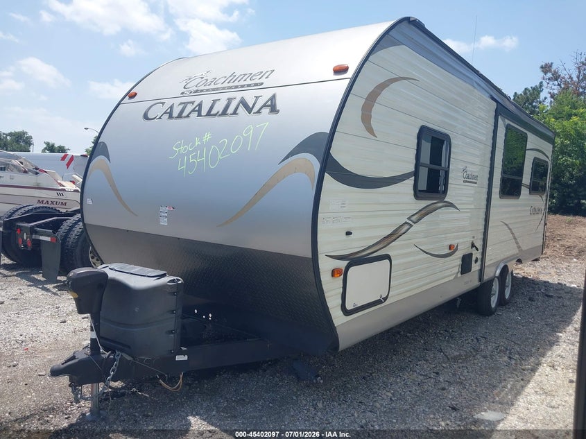 2014 Coachmen Catalina VIN 5ZT2CARB3EA018583 IAAI salvage auction — ROOF, Salvage (Indiana), sold $500 on 2026-07-29 (photo 2)