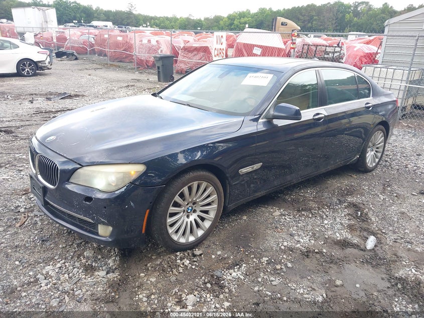 2011 BMW 7 series VIN WBAKC8C52BC433064 IAAI salvage auction — NORMAL WEAR, Clear (Montana), sold $425 on 2026-07-31 (photo 2)